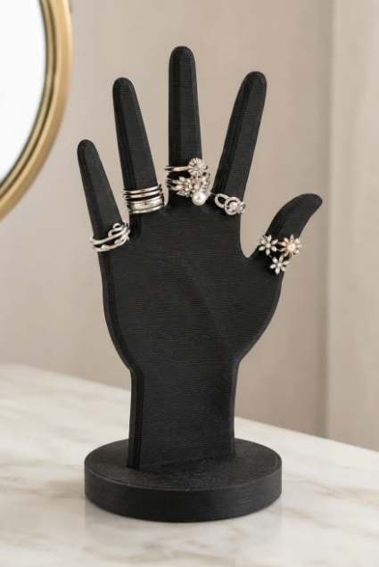 Exhibidor de anillos «mano»