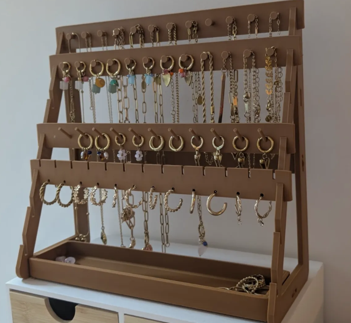 Exhibidor de sarcillos y collares