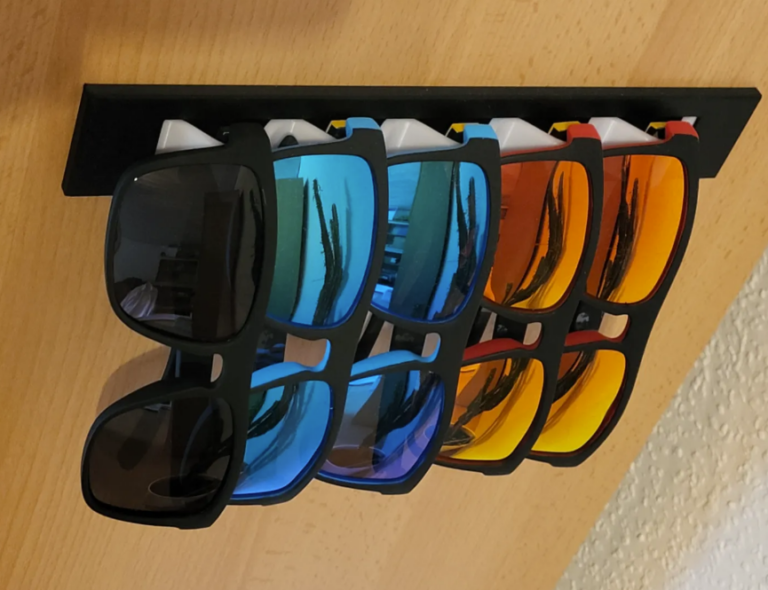 Exhibidor de lentes de pared