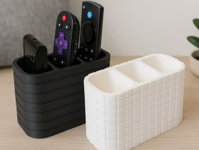 Organizador de mesa para control remoto
