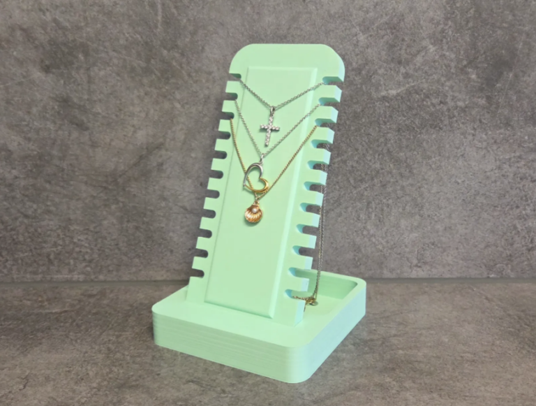 Exhibidor de collares / pulseras con caja